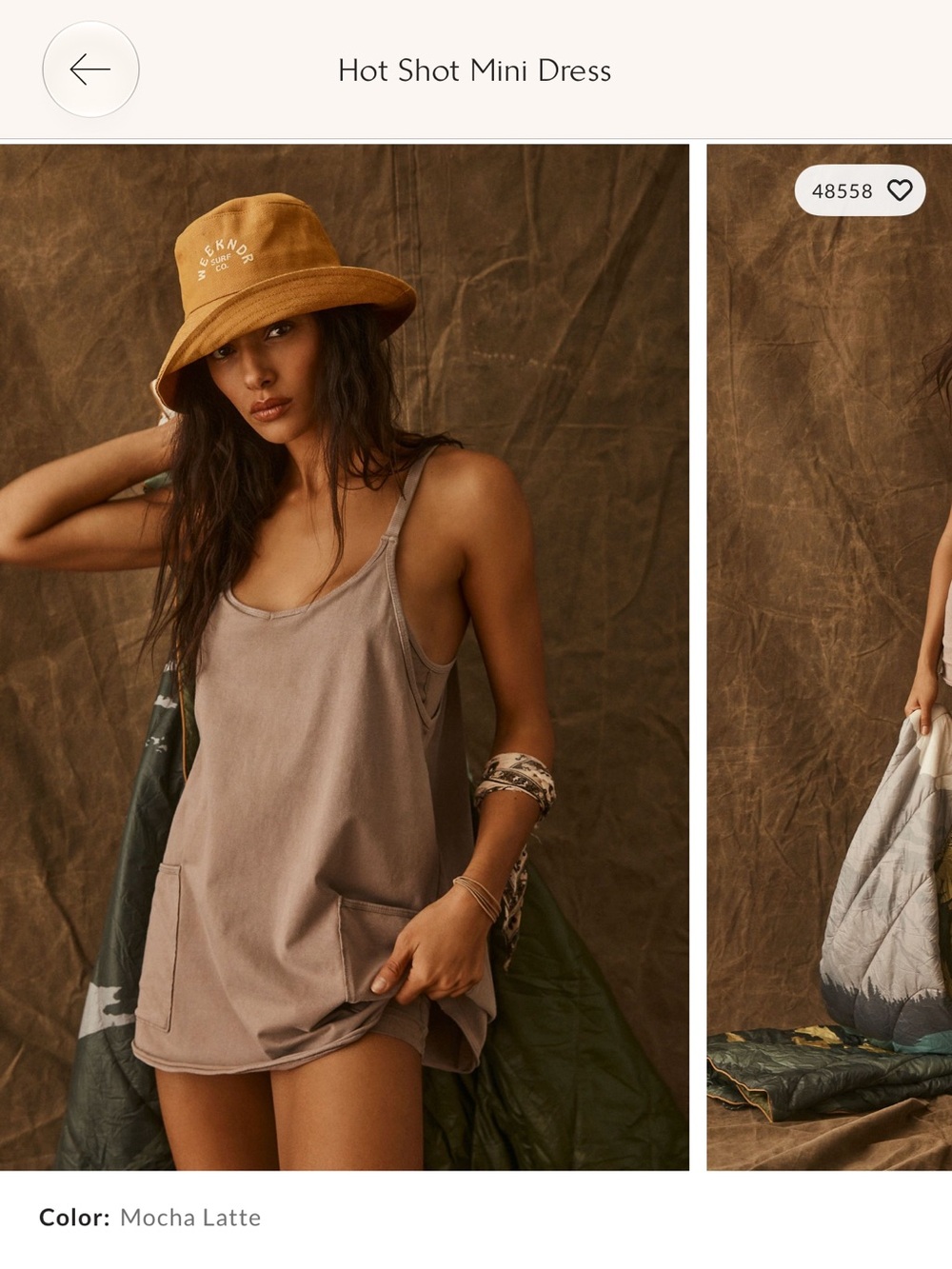Free People Hot Shot Mini Dress